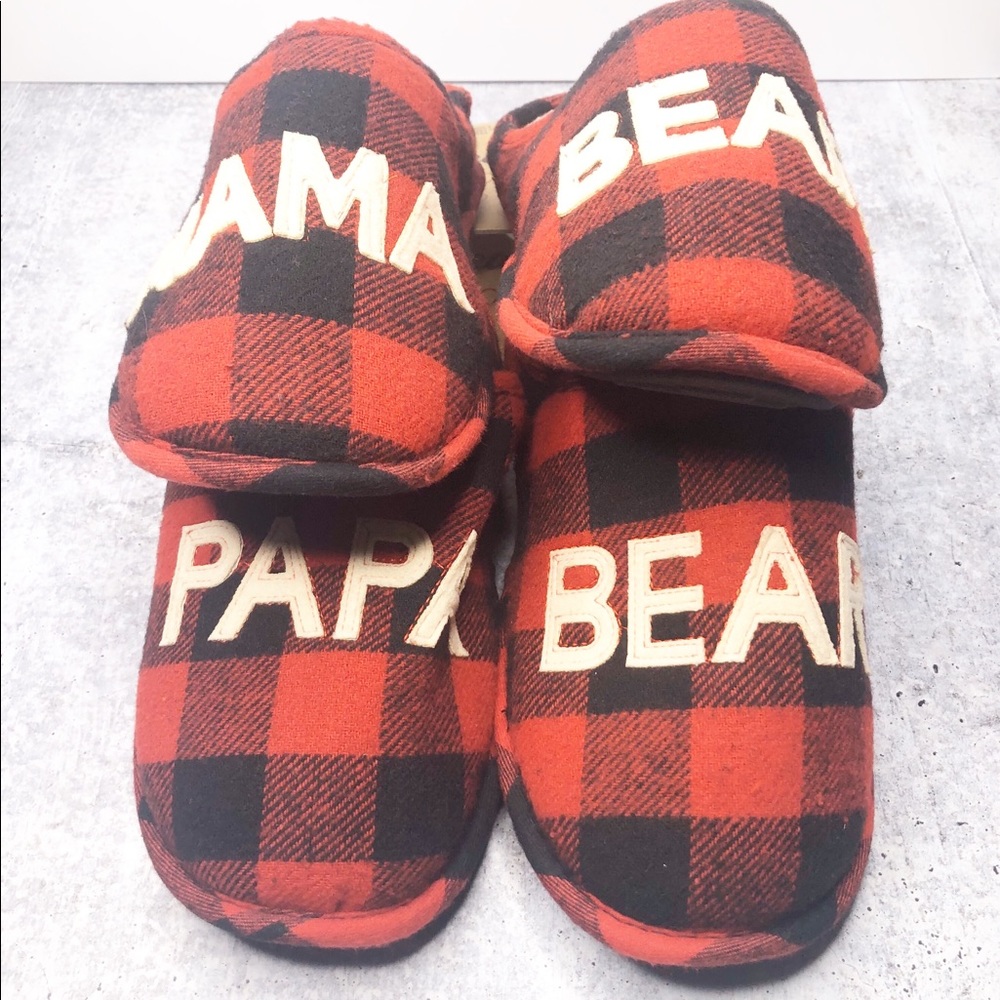 SOLD-Dearfoams Plaid Slippers Bundle Men Women - Picture 6 of 6